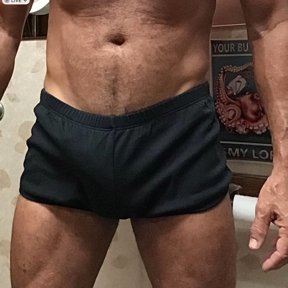 Rise, swim trunk, medium, black